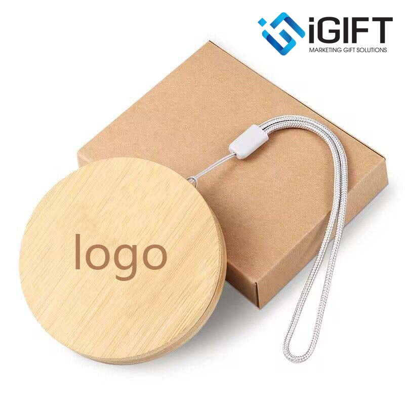 Cáp sạc đa năng vỏ tre - In logo theo yêu cầu