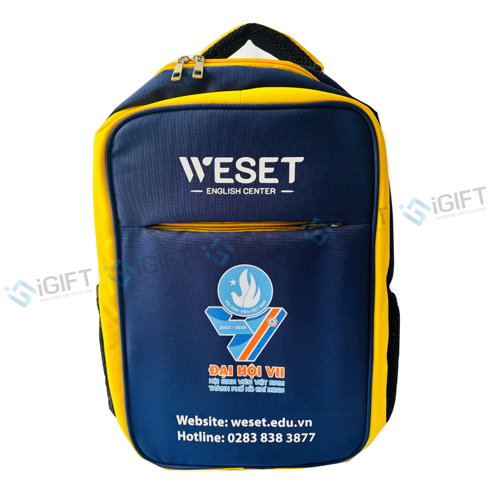 Balo theo yêu cầu - In ấn logo làm quà tặng doanh nghiệp 1 Balo theo yêu cầu - In ấn logo làm quà tặng doanh nghiệp Quà tặng công nghệ doanh nghiệp