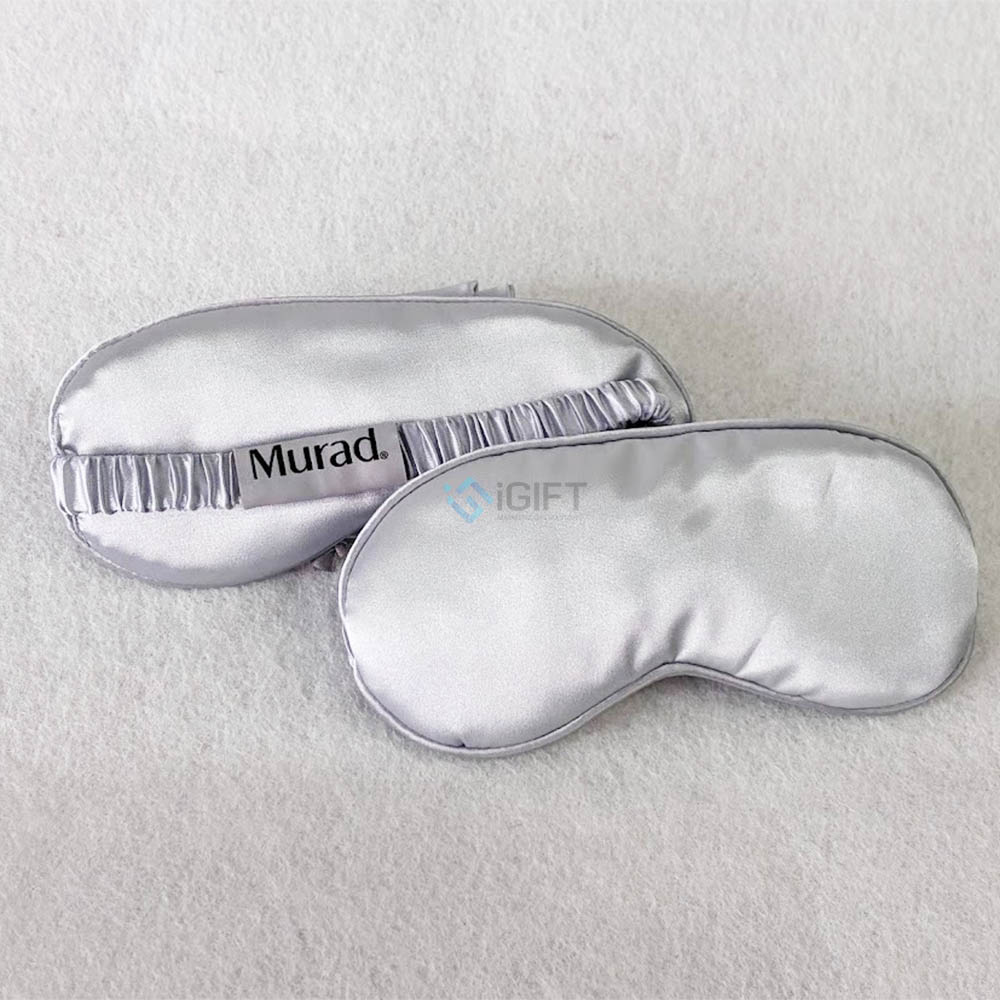 Bịt mắt ngủ in logo hãng mỹ phẩm