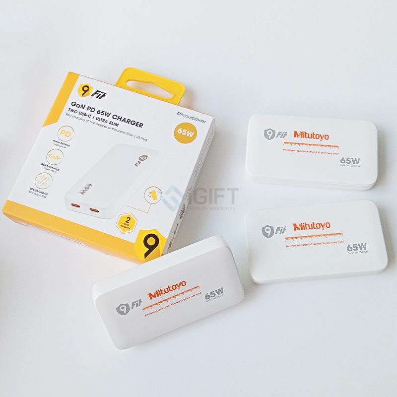 Sạc 9FIT Slim PD 65W 2C GaN - in theo yêu cầu