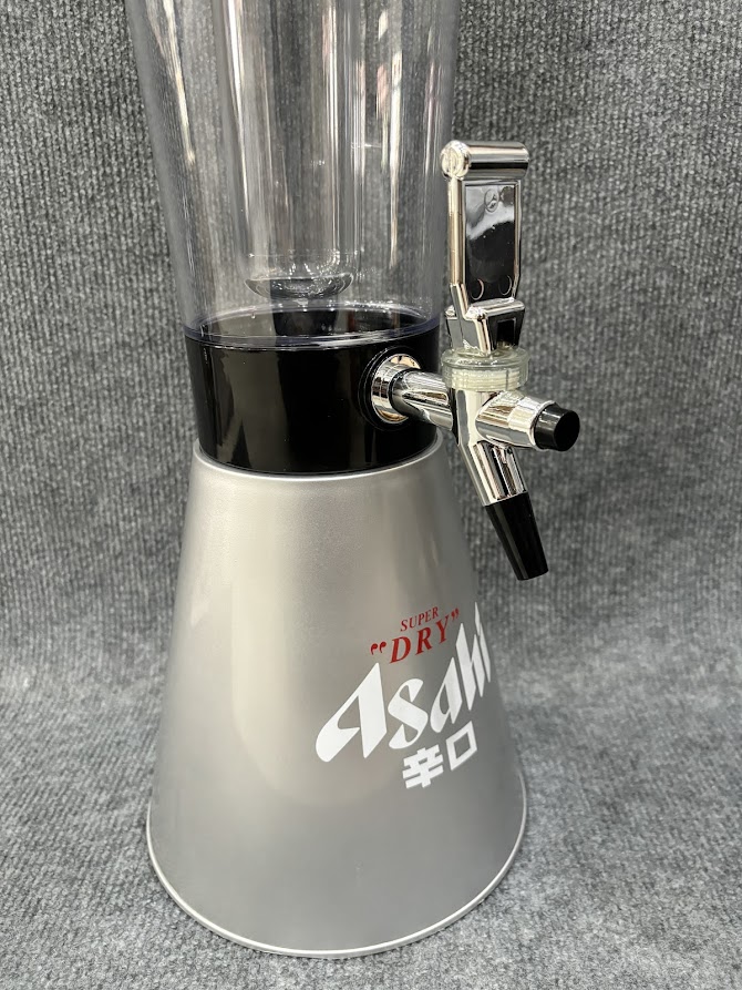 Tháp Bia 3 Lít Dáng Thon Màu Bạc in logo thương hiệu 2 Tháp Bia 3 Lít Dáng Thon Màu Bạc in logo thương hiệu Quà tặng công nghệ doanh nghiệp