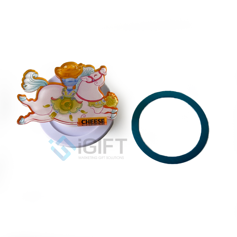 Popsocket nam châm in theo thiết kế Cheese Coffee