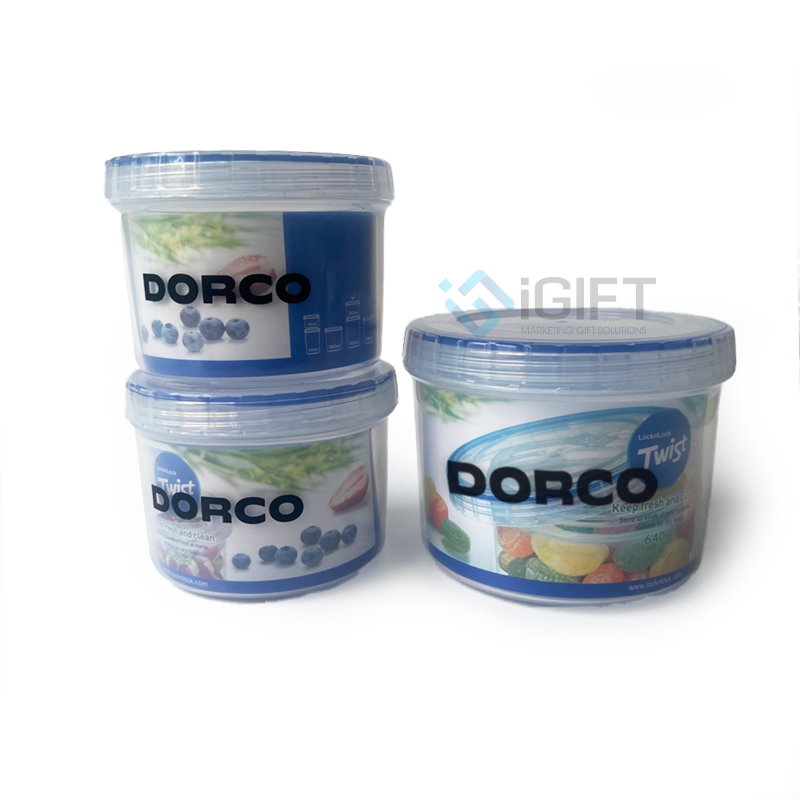 HỘP NHỰA ĐỰNG THỰC PHẨM LOCK&LOCK - IN LOGO THEO YÊU  CẦU