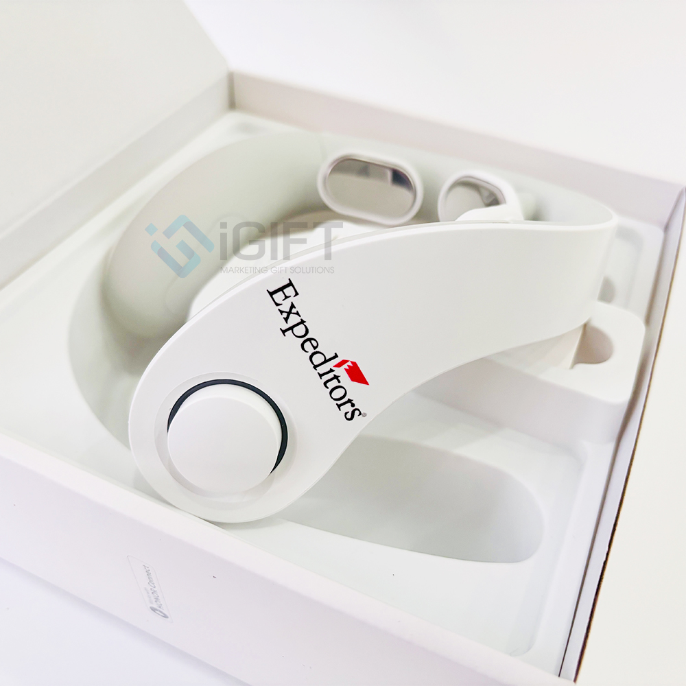 Máy massage cổ thông minh Xiaomi Jeeback G5 - In logo Expeditors Quà tặng công nghệ doanh nghiệp