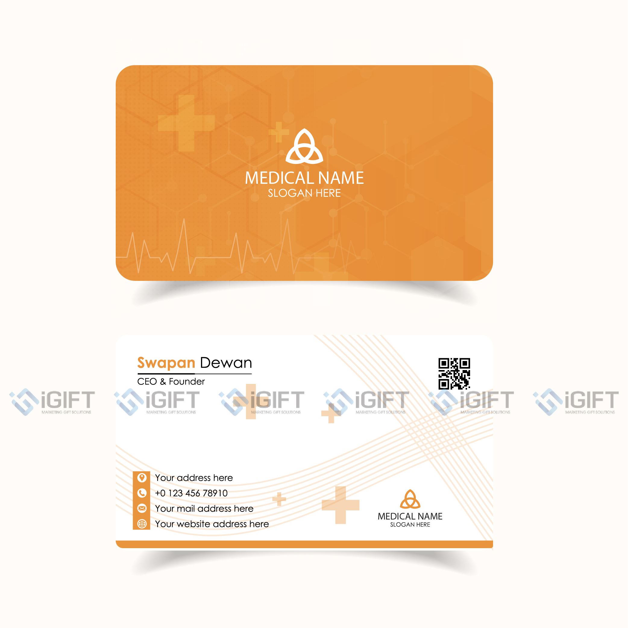 Thiết kế danh thiếp - name card theo yêu cầu - DT03