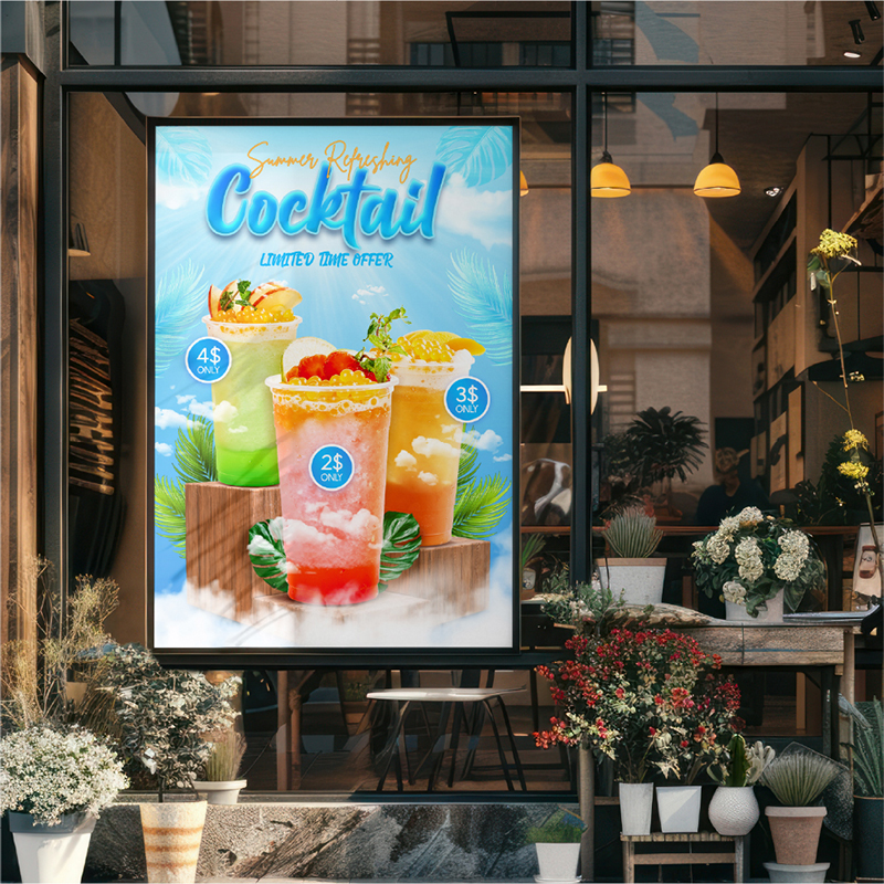 Thiết kế in ấn standee - poster thương hiệu theo yêu cầu