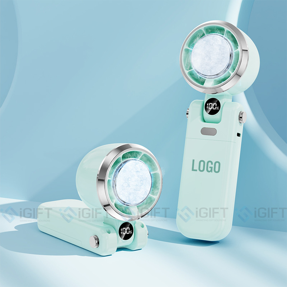 Quạt tản nhiệt cầm tay - In logo theo yêu cầu QD06 Quà tặng công nghệ doanh nghiệp