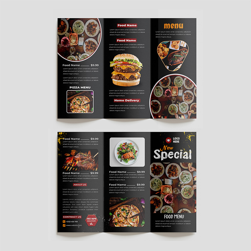Thiết kế tờ rơi - brochure sản phẩm theo yêu cầu