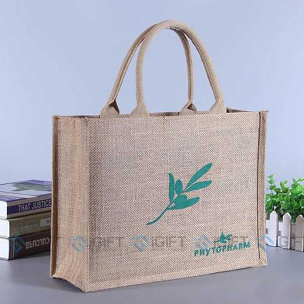 Túi vải đay - In logo theo yêu cầu Quà tặng công nghệ doanh nghiệp