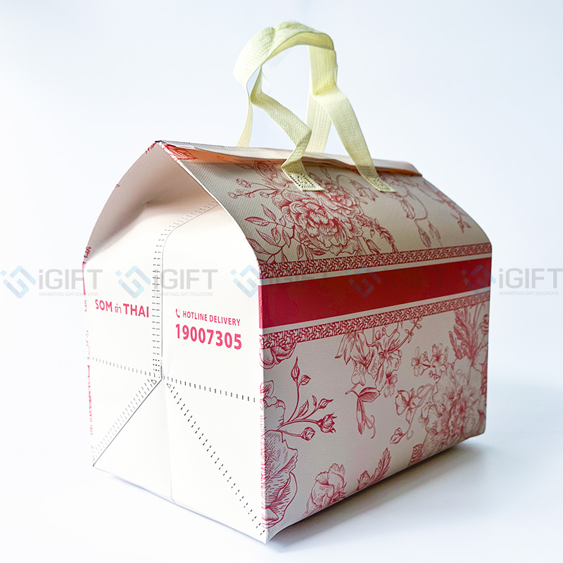 Túi giữ nhiệt cho nhà hàng - In logo Som Tum Thai (Som ตำ Thai)