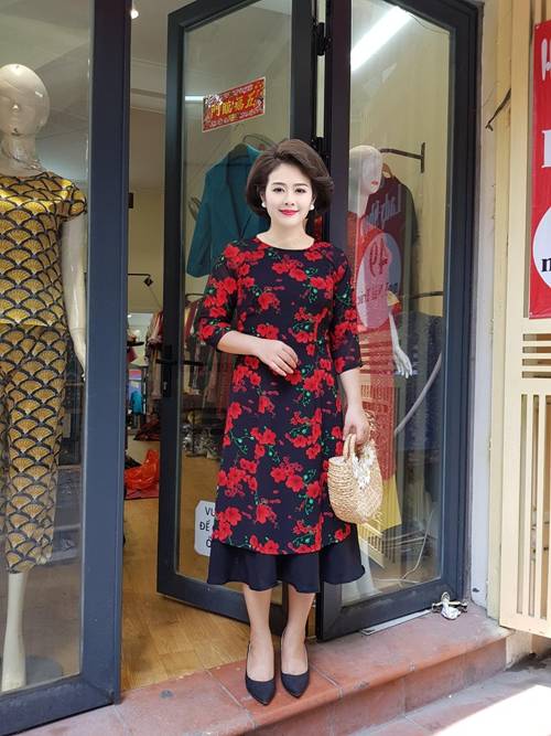 Chiêm ngưỡng váy đầm liền công sở cho phụ nữ trung niên | The dress, Váy  dài tay, Váy ống