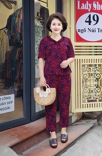 Những Mẫu Đồ Bộ Cho Người Già Hợp Tuổi, Hợp Thời Trang Mới Nhất | Lady Shop