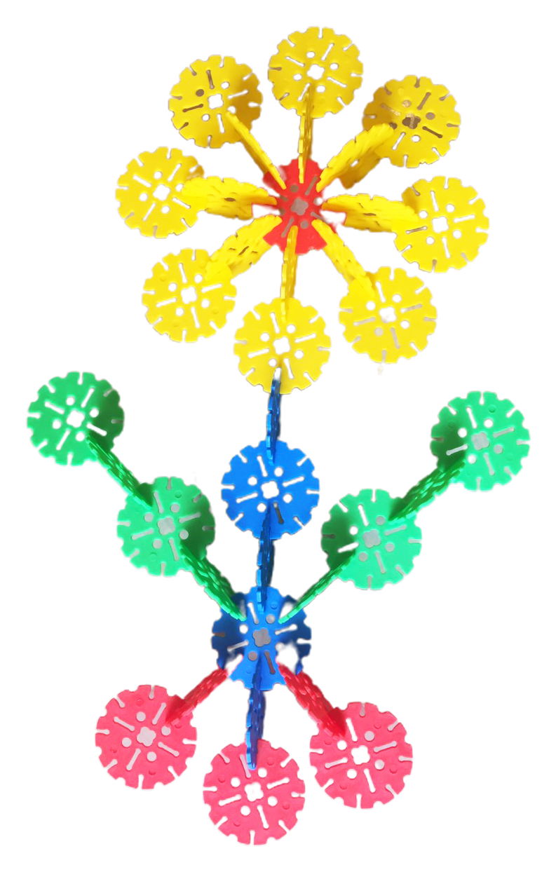 Ghép hình Bông hoa ảo thuật (135CT) | Đồ Chơi Cánh Diều
