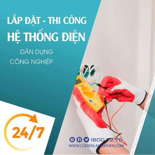 DỊCH VỤ LẮP ĐẶT & THI CÔNG ĐIỆN UY TÍN