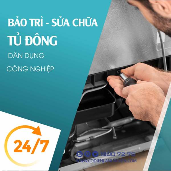 Bảo trì sửa chữa tủ đông