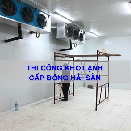 Dịch vụ lắp đặt kho lạnh cấp đông hải sản của Athen