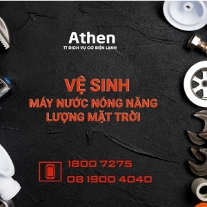 Dịch vụ vệ sinh máy nước nóng năng lượng mặt trời