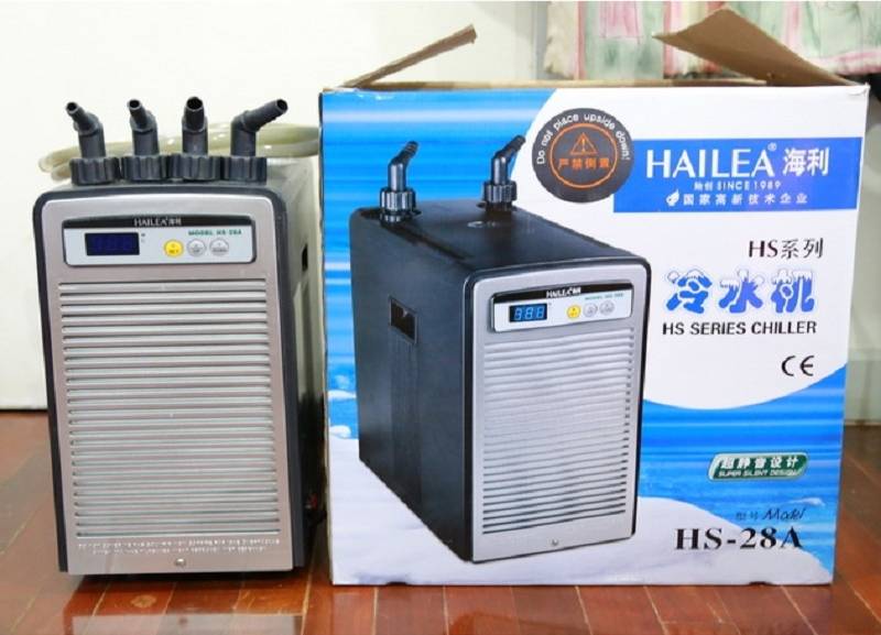 Athen cung cấp hệ thống làm lạnh chiller cho bể thủy sinh