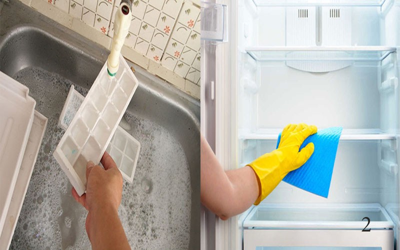 Các bước vệ sinh tủ lạnh đúng cách