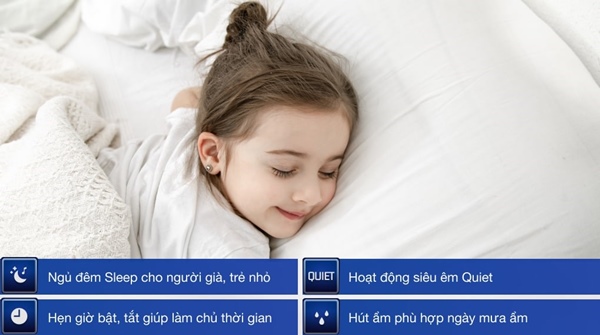 Nhiều chế độ làm lạnh thuận tiện cho các thành viên trong gia đình