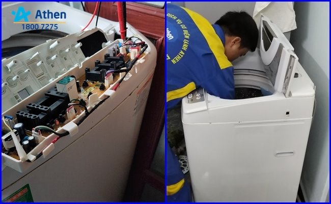 Kiểm tra sửa chữa máy giặt lồng đứng