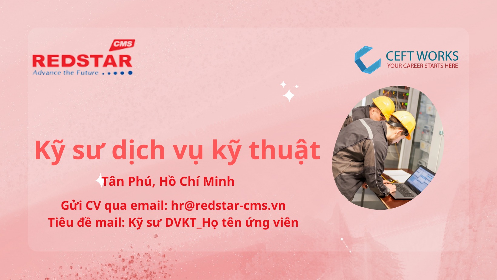 Kỹ sư dịch vụ kỹ thuật (Tp.HCM)
