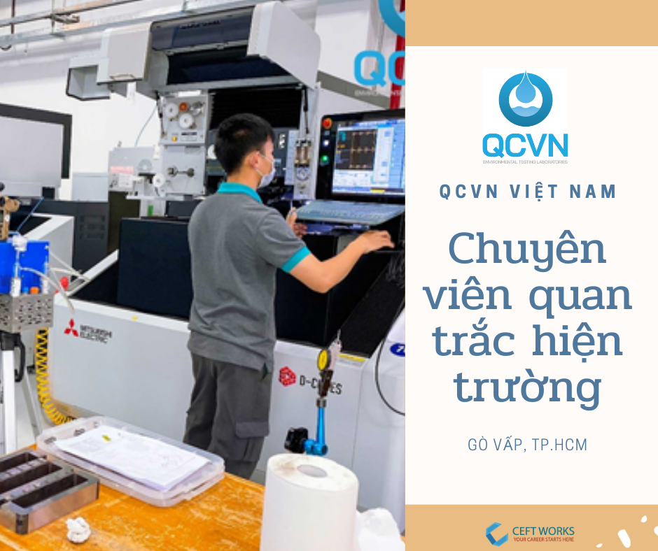 Chuyên viên quan trắc hiện trường (Gò Vấp)