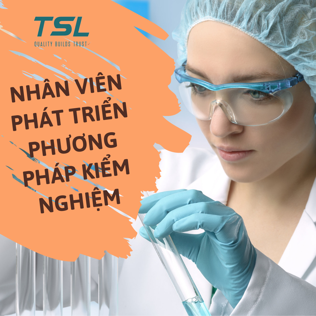 NHÂN VIÊN PHÁT TRIỂN PHƯƠNG PHÁP KIỂM NGHIỆM
