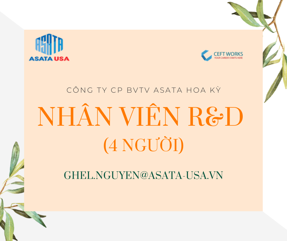 Nhân viên R&D (Long An)