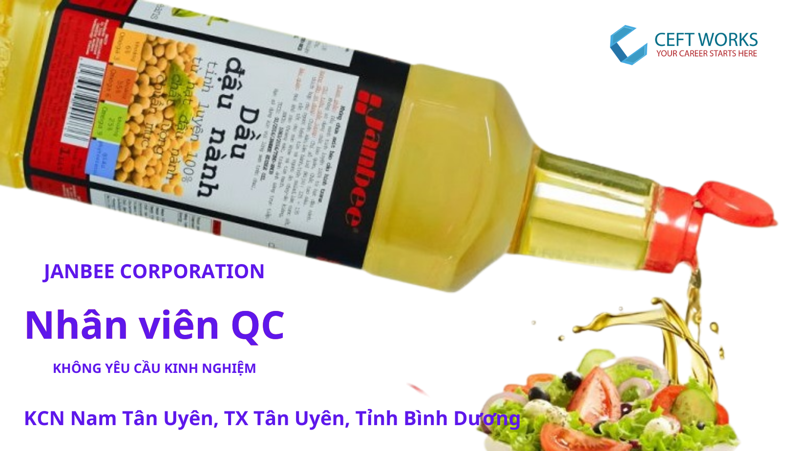 Nhân viên QC (KCN Nam Tân Uyên)