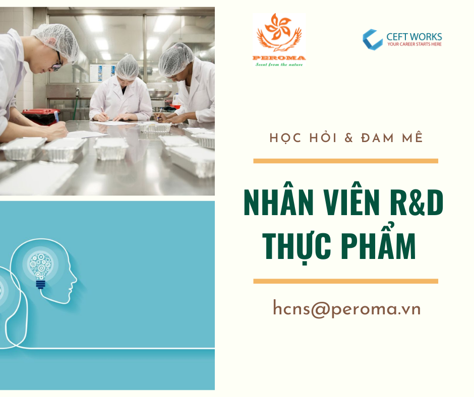 Nhân viên R&D Thực Phẩm