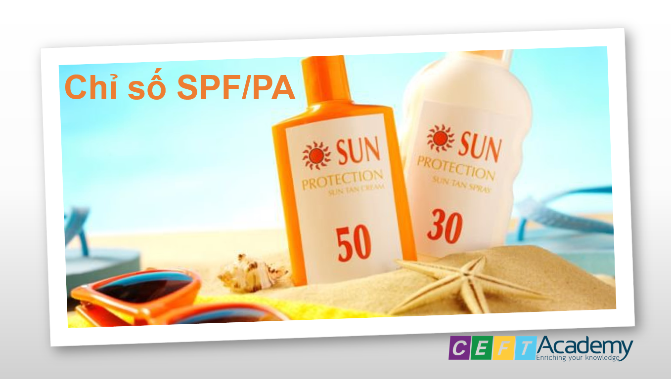 Chỉ số SPF/PA của Kem chống nắng