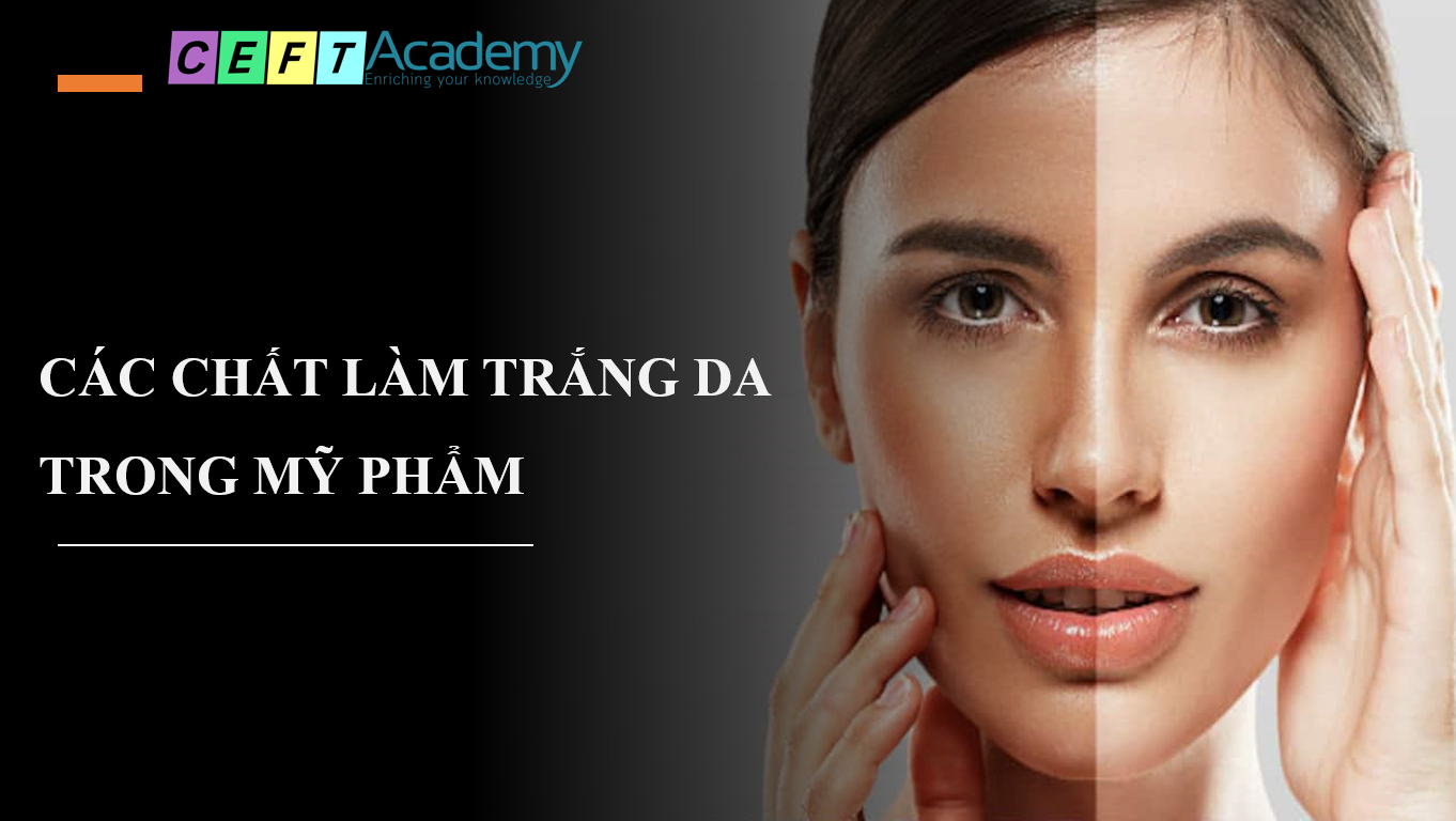 CÁC CHẤT LÀM TRẮNG DA TRONG MỸ PHẨM