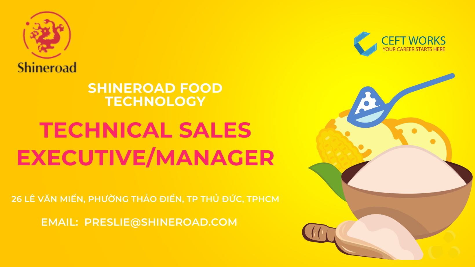 Technical Sale Executive/Manager (TP. Thủ Đức)