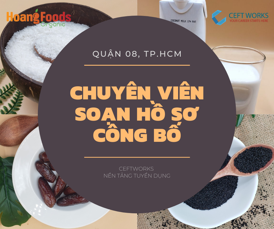 Chuyên viên soạn hồ sơ công bố (Quận 08)