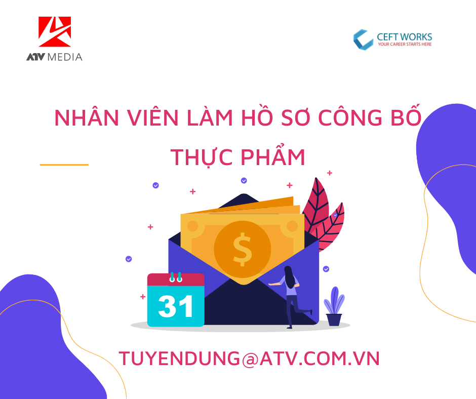 NHÂN VIÊN LÀM HỒ SƠ CÔNG BỐ THỰC PHẨM (Tp.HCM)