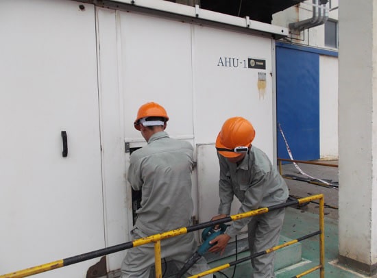 Kiểm tra vệ sinh bộ heater