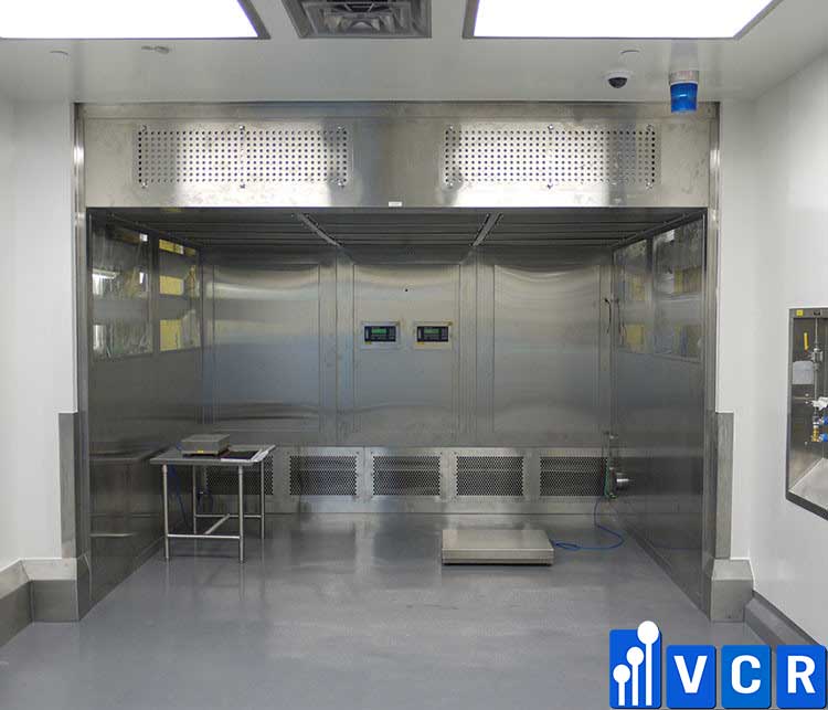 phòng cân nguyên liệu