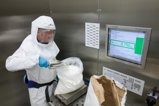 cân nguyên liệu dược phẩm