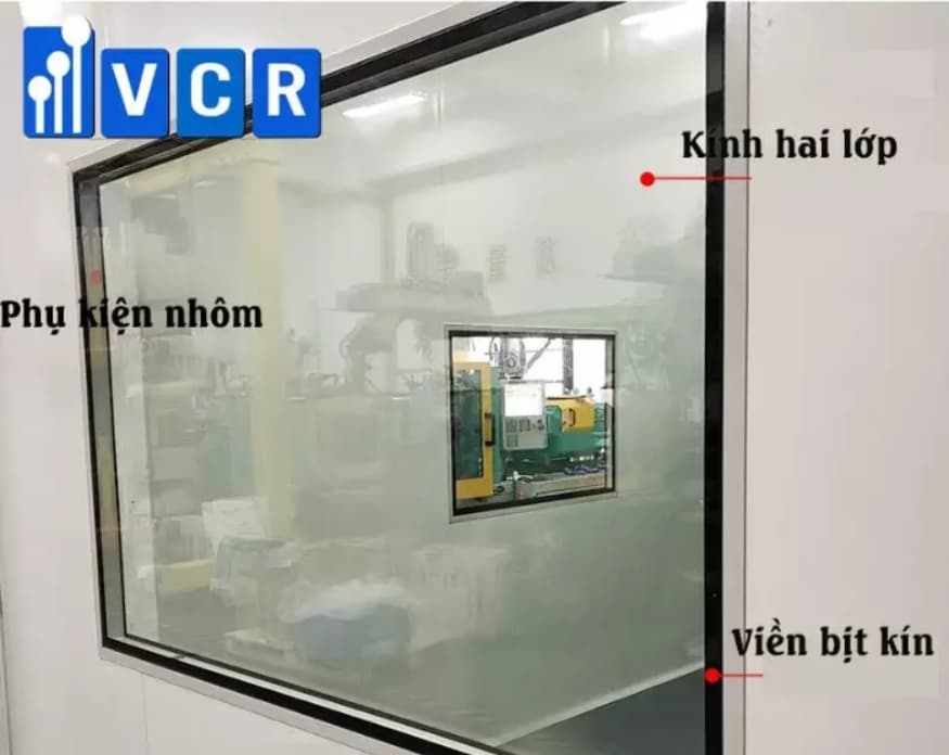 Cấu tạo kính hộp phòng sạch