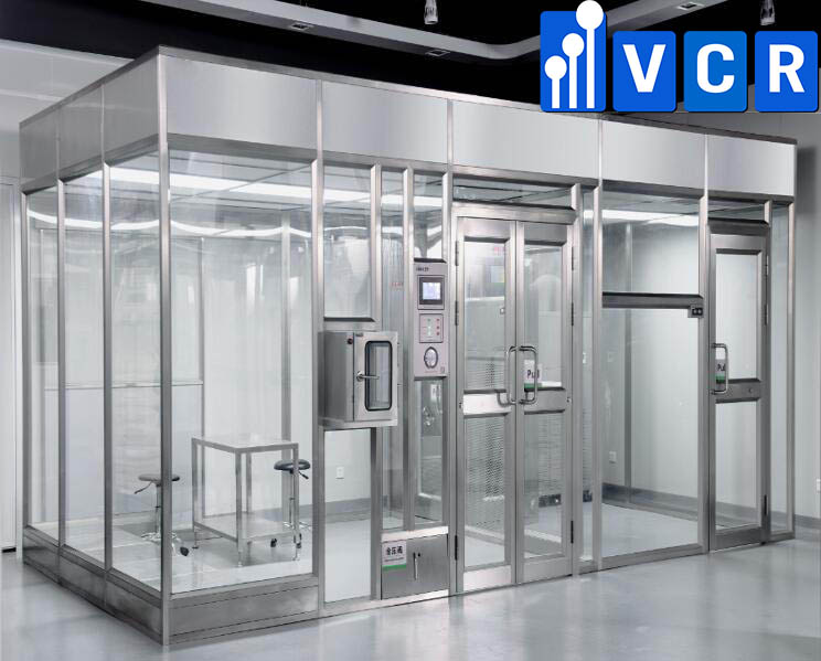 Clean Booth tường kính