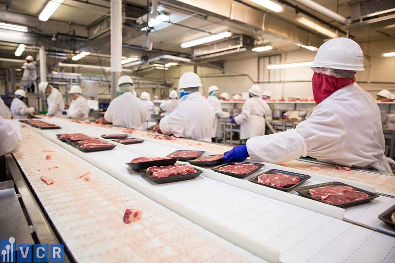 nhà máy chế biến thịt