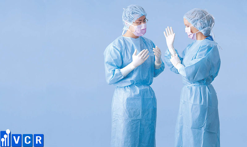 Nhân viên trong phòng y tế