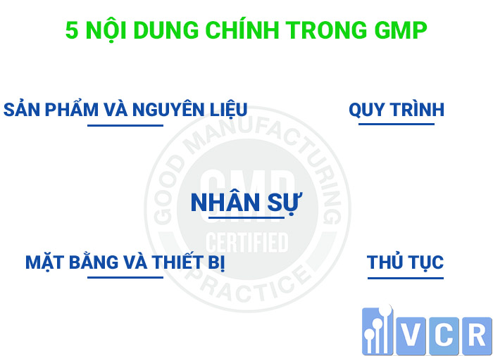 nội dung chính trong GMP