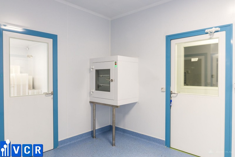 pass box trong phòng sạch 