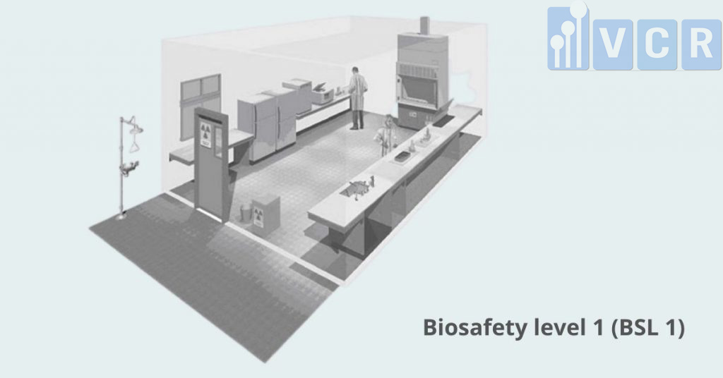 thiết kế phòng thí nghiệm an toàn sinh học cấp 1