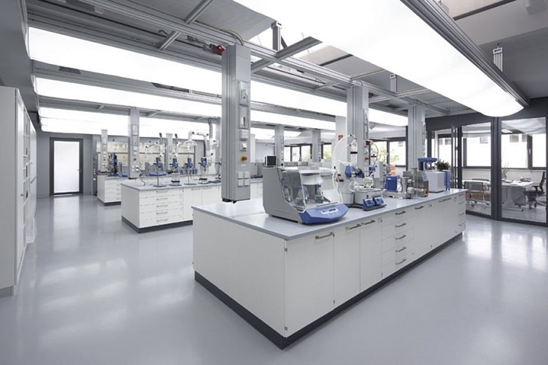 chiếu sáng trong phòng thí nghiệm