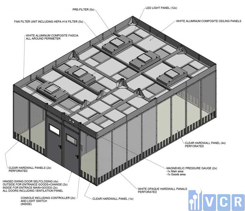 kết cấu phòng sạch