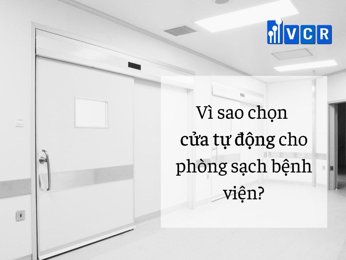 cửa tự động cho phòng sạch bệnh viện