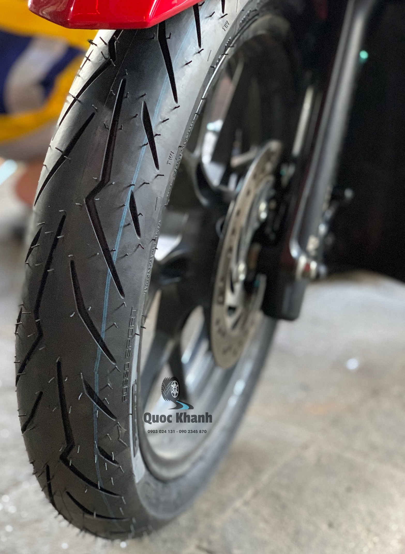 Pirelli Diablo Rosso Sport 70/90-14 TL trước mio, luvias